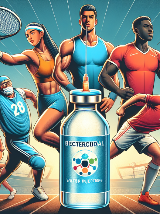 Gli effetti positivi dell'acqua battericida per iniezioni nello sport