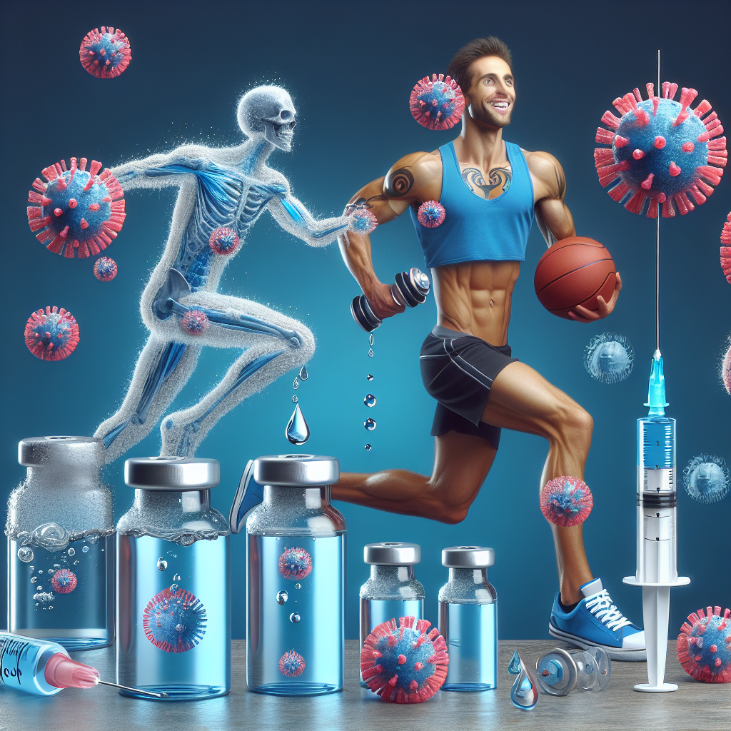 Gli effetti positivi dell'acqua battericida per iniezioni nello sport