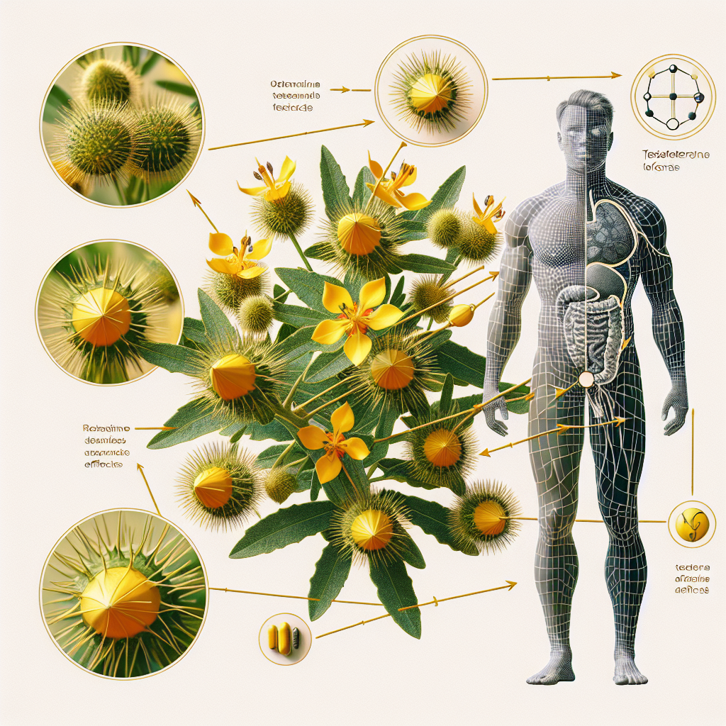 Tribulus Terrestris e la sua azione sul testosterone nel corpo umano