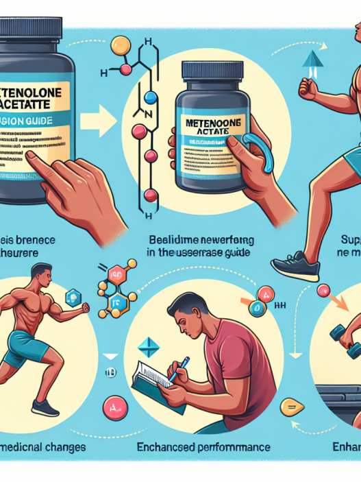 Come utilizzare l'acetato di metenolone per massimizzare i risultati nell'attività fisica