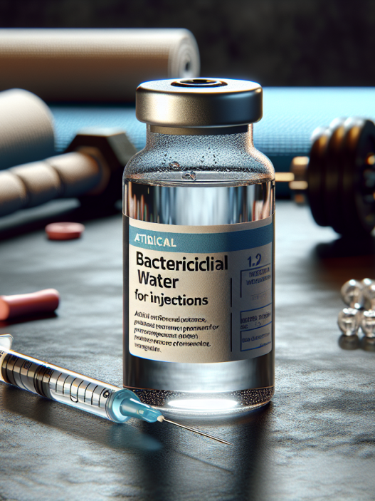 Acqua battericida per iniezioni: un alleato per la performance atletica