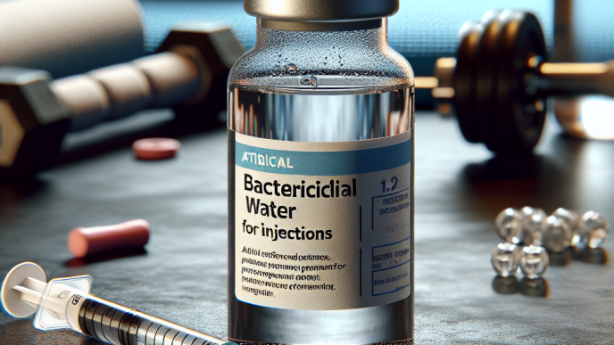 Acqua battericida per iniezioni: un alleato per la performance atletica